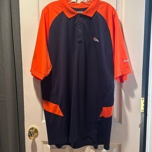 Denver Broncos 🔥Sale🔥Reebok NFL blue and orange polo